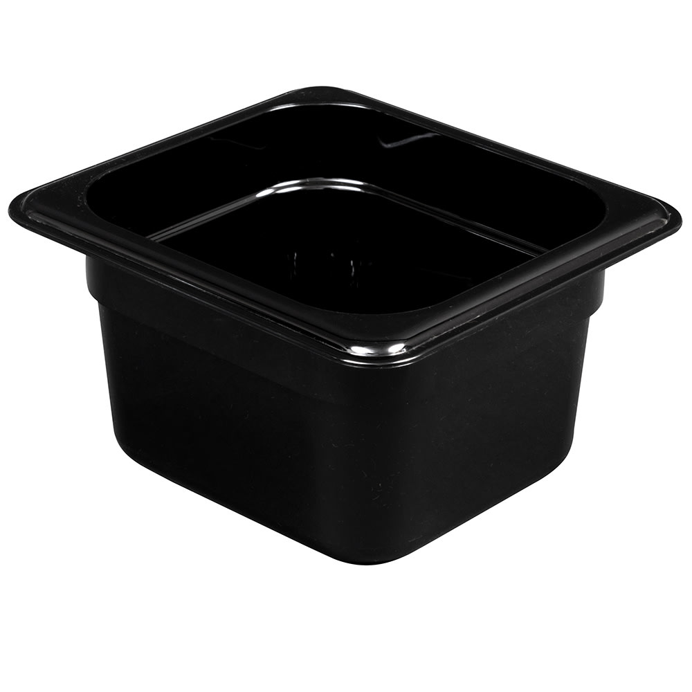 Cambro 64HP110 4"D Sixth Size High Temp Food Pan - Non-Stick