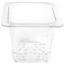 Cambro 65CLRCW135 Camwear Colander - 1/6 Size, 5"D, Clear thumbnail 4