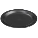 Cambro 65CWNR110 6 9/16" Round Plastic Plate, Black thumbnail 3