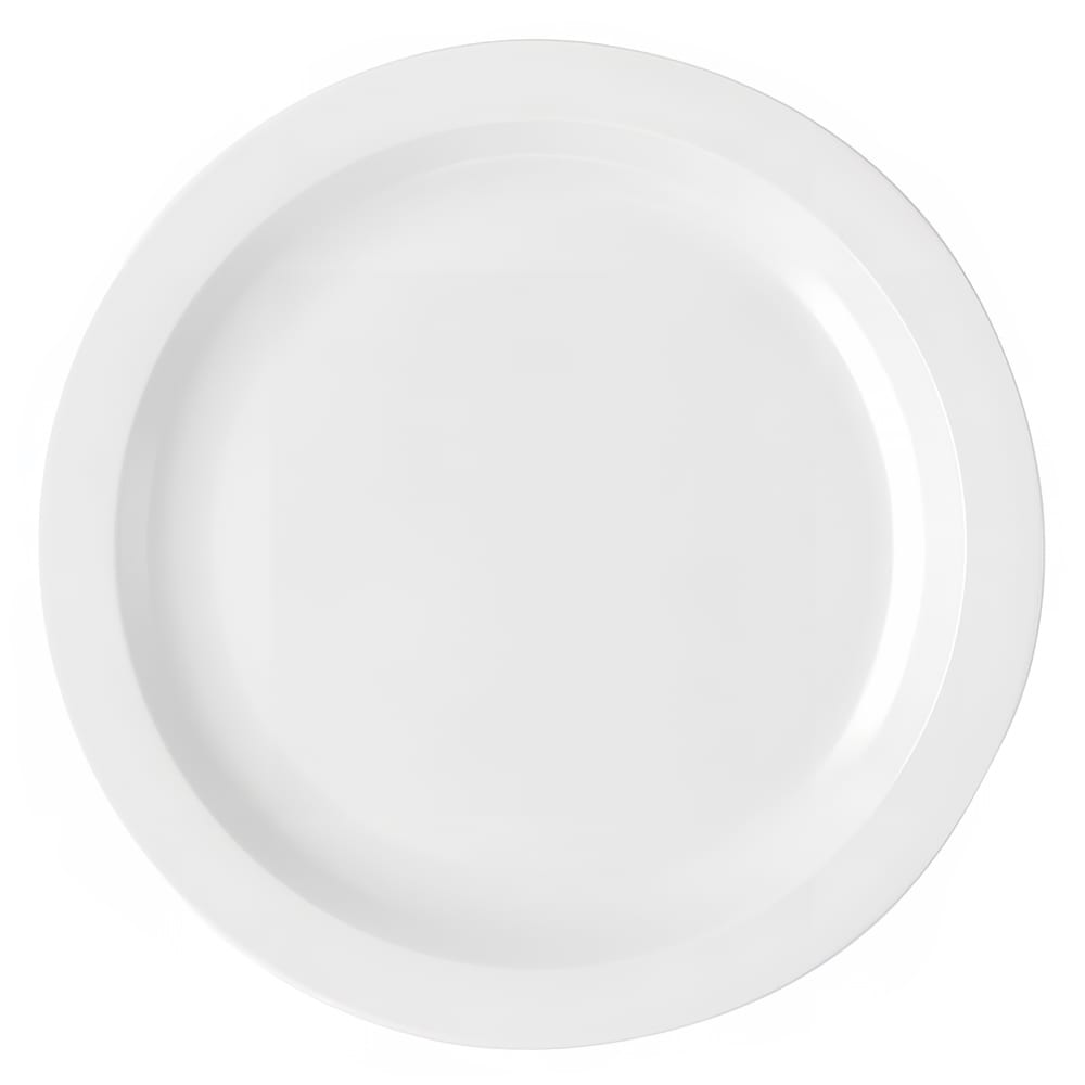 Cambro 65CWNR148 6 9/16" Round Plastic Plate, White