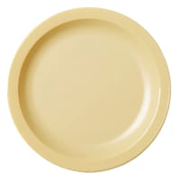 Cambro 65CWNR401 6 9/16" Round Plastic Plate, Slate Blue thumbnail 2