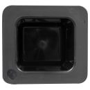 Cambro 66CF110 ColdFest Food Pan - 1/6 Size, 6"D, Black thumbnail 3