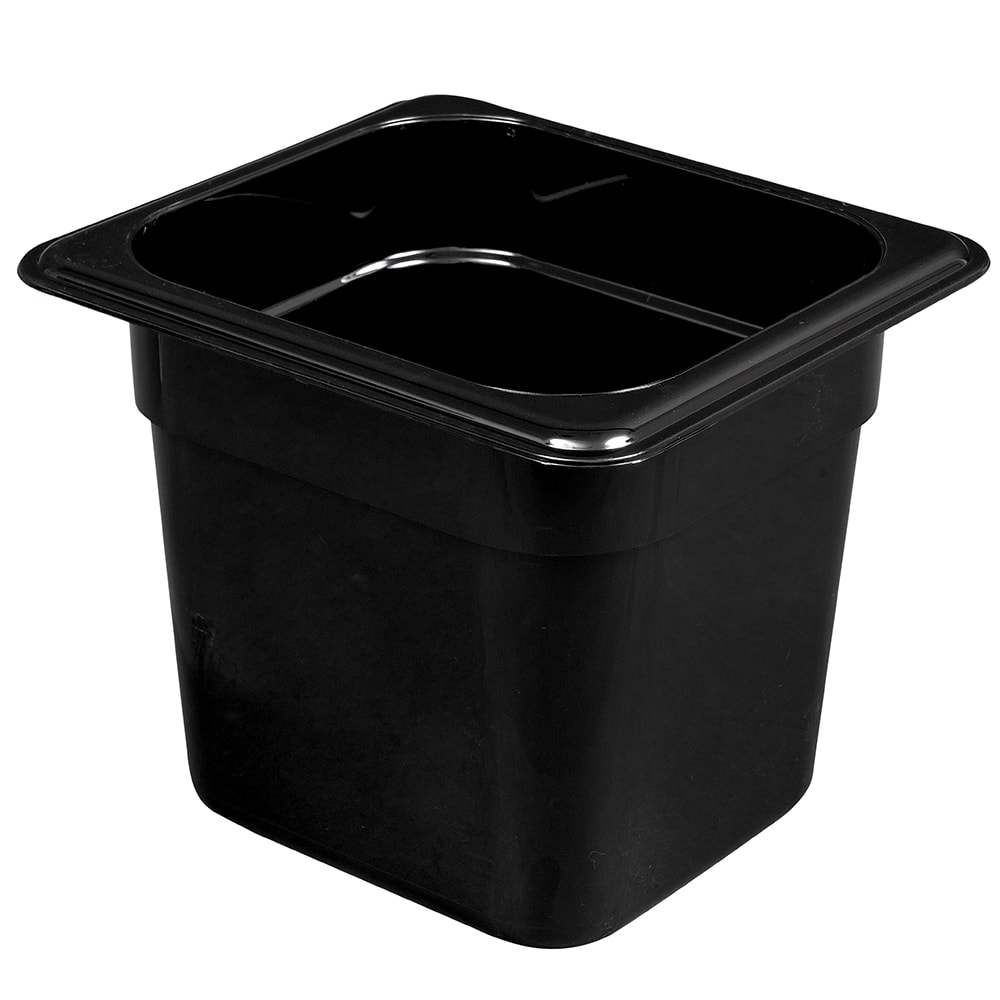 Cambro 66HP110 6"D Sixth Size High Temp Food Pan - Non-Stick