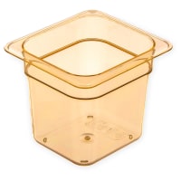 Cambro 66HP150 6"D Sixth Size High Temp Food Pan - Non-Stick thumbnail 7