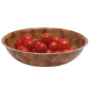 Cambro 6F301 6 1/8" Round Salad Bowl - 14 3/10 oz Round Capacity, Dark Basketweave thumbnail 2