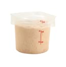 Cambro 6RFSPROPP190 6 qt CamRound® FreshPro Round Storage Container - Polypropylene, Translucent thumbnail 8