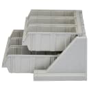 Cambro 6RS6480 Condiment Organizer w/ (6) Bins - Gray thumbnail 2
