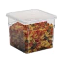 Cambro 6SFSCW135 6 qt Square Food Storage Container - CamSquare®, Polycarbonate, Clear thumbnail 2