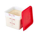 Cambro 6SFSP148 6 qt Square Food Storage Container - CamSquare®, Natural White thumbnail 3