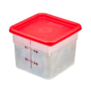 Cambro 6SFSP148 6 qt Square Food Storage Container - CamSquare®, Natural White thumbnail 4