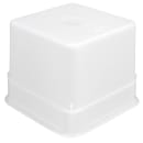 Cambro 6SFSP148 6 qt Square Food Storage Container - CamSquare®, Natural White thumbnail 5