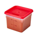 Cambro 6SFSPP190 6 qt Square Food Storage Container - CamSquare®, Translucent thumbnail 4