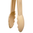 Cambro 6TGS133 6"L Plastic Utility Tongs, Beige thumbnail 4