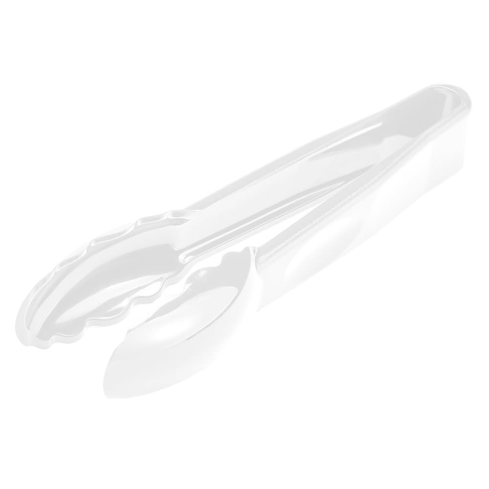 Cambro 6TGS148 6"L Plastic Utility Tongs, White