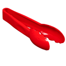 Cambro 6TGS404 6"L Plastic Utility Tongs, Red thumbnail 3