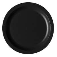 Cambro 725CWNR133 7 1/4" Round Plastic Salad Plate, Beige thumbnail 3