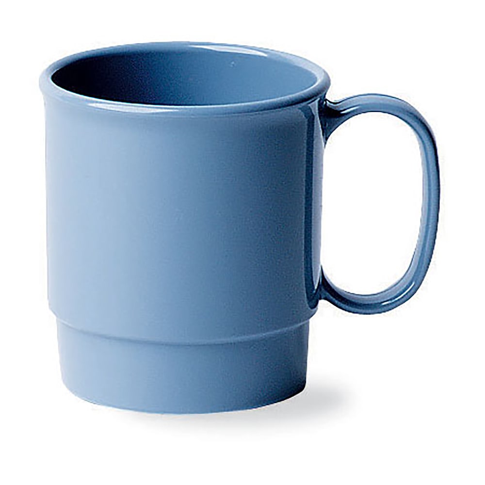 Cambro 75CW401 7 1/2 oz Plastic Cup, Slate Blue