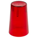 Cambro 800P2156 7 4/5 oz Ruby Red Textured Plastic Tumbler thumbnail 3