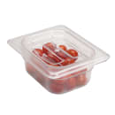 Cambro 80CWCH135 Camwear® 1/8 Size Food Pan Cover w/ Handle - Polycarbonate, Clear thumbnail 2