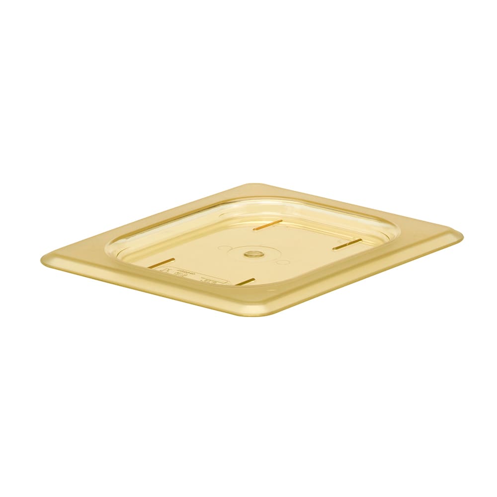 Cambro 80HPC150 H-Pan™ 1/8 Size Food Pan Cover, Amber