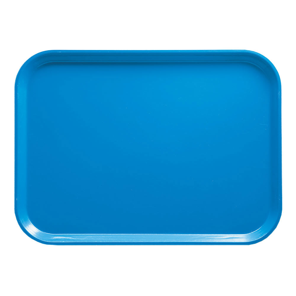 Cambro 810105 Fiberglass Camtray® Cafeteria Tray - 9 4/5"L x 8"W, Horizon Blue