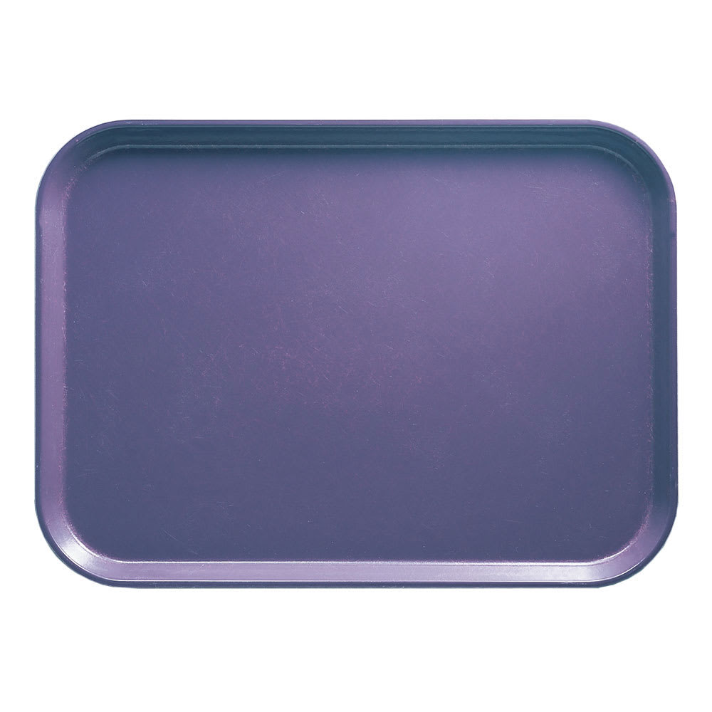 Cambro 810551 Fiberglass Camtray® Cafeteria Tray - 9 4/5"L x 8"W, Grape