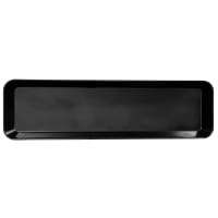 Cambro 8262MT145 Rectangular Market Display Pan - 8 3/8" x 25 1/2" x 2", Yellow thumbnail 7