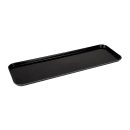 Cambro 826MT110 Rectangular Market Display Tray - 8 1/4" x 25 1/2" x 3/4", Black thumbnail 3