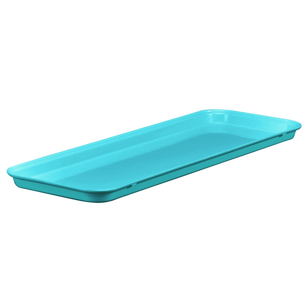 Cambro 826MT-140 Rectangular Market Display Tray - 8 1/4" x 25 1/2" x 3/4", Green