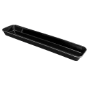 Cambro 8302MT110 Rectangular Market Display Pan - 8 7/16" x 30" x 2", Black thumbnail 3