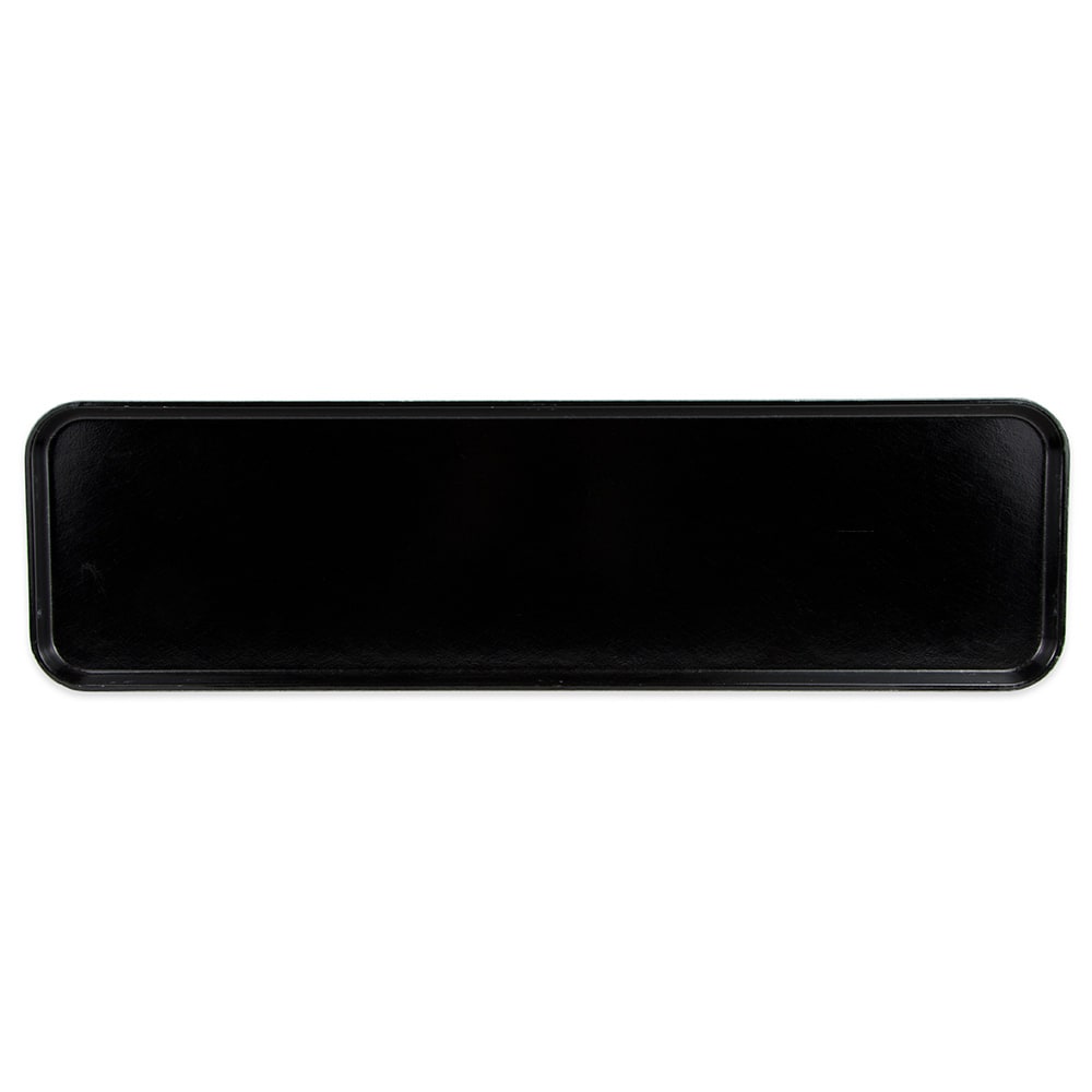 Cambro 830MT110 Rectangular Market Display Tray - 8 7/16" x 30" x 3/4", Black