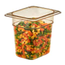 Cambro 86HP150 6"D Eighth Size High Temp Food Pan - Non-Stick thumbnail 2