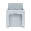 Cambro 8FBNH434151 Flatware Washing Basket - Half Size, 8 Compartment, Soft Gray thumbnail 4