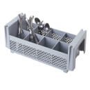 Cambro 8FBNH434151 Flatware Washing Basket - Half Size, 8 Compartment, Soft Gray thumbnail 7