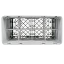 Cambro 8HS638119 Camrack Glass Rack - Half Size, (3)Extenders, 8 Compartment, Sherwood Green thumbnail 3