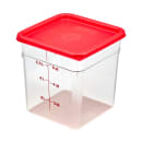 Cambro 8SFSCW135 8 qt Square Food Storage Container - CamSquare®, Clear thumbnail 6
