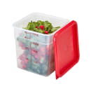 Cambro 8SFSPP190 8 qt Square Food Storage Container - CamSquare®, Translucent thumbnail 5