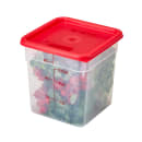 Cambro 8SFSPP190 8 qt Square Food Storage Container - CamSquare®, Translucent thumbnail 6
