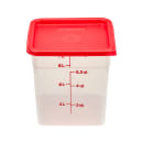 Cambro 8SFSPP190 8 qt Square Food Storage Container - CamSquare®, Translucent thumbnail 9