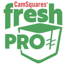 Cambro 8SFSPROCW135 8 qt FreshPro Square Food Storage Container - CamSquare®, Polycarbonate, Red Graduation thumbnail 8