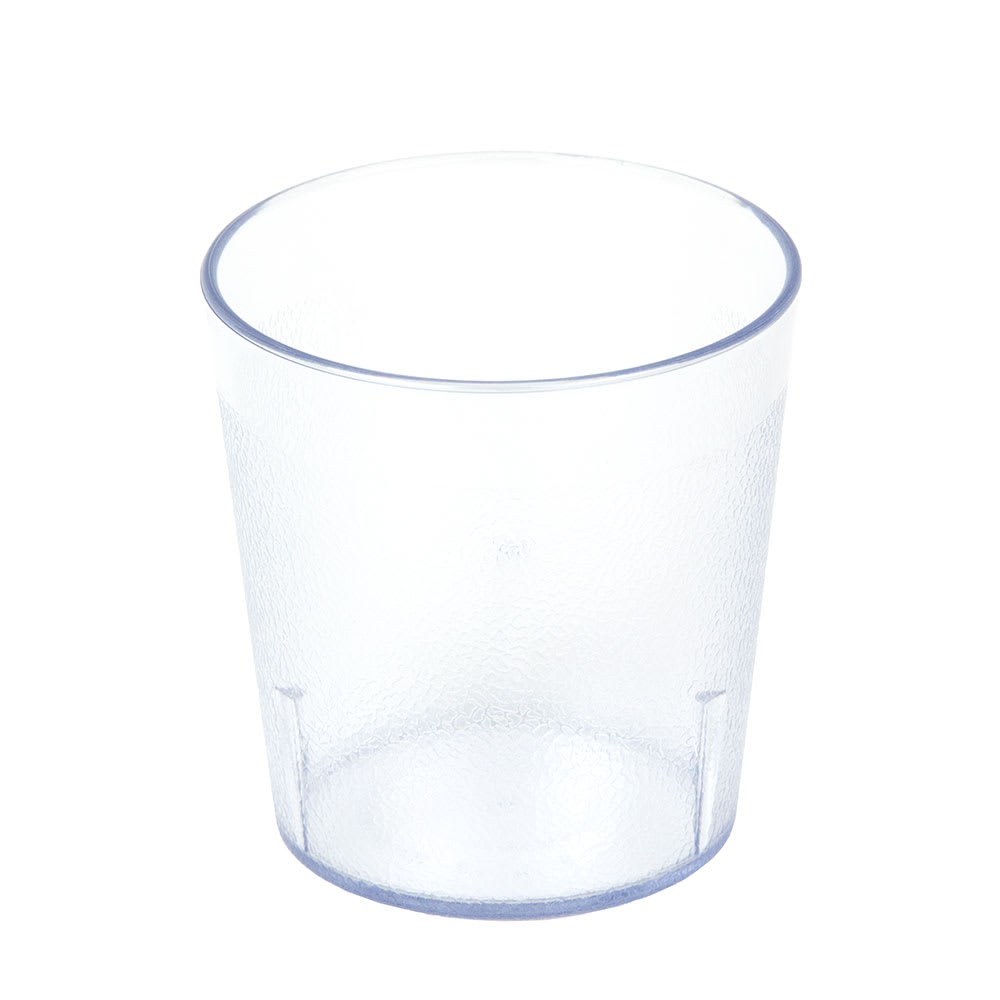 Cambro 900P2152 9 7/10 oz Clear Textured Plastic Tumbler