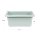 Cambro 912CBP180 Bus Box - 12" x 9" x 5", Light Gray thumbnail 2
