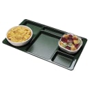 Cambro 915CP186 Plastic Rectangular Tray w/ (6) Compartments, 8 3/4" x 15", Navy Blue thumbnail 3