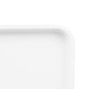 Cambro 918MT148 Rectangular Market Display Tray - 8 11/16" x 18" x 13/16", White thumbnail 4