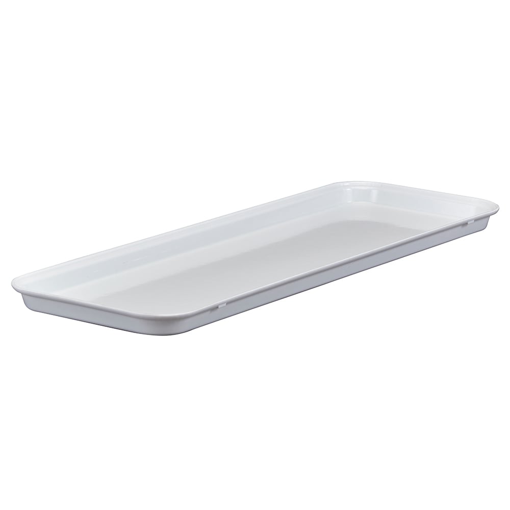 Cambro 92615MT148 Rectangular Market Display Tray - 9" x 25 1/2" x 1 1/2", White