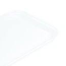 Cambro 926MT148 Rectangular Market Display Tray - 9" x 25 9/16" x 1", White thumbnail 4