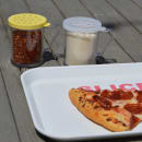 Cambro 96SKRC135 10 oz Shaker/Dredge w/ Lid for Cheese, Polycarbonate thumbnail 5