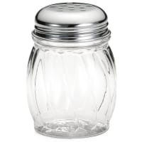 Cambro 96SKRD135 10 oz Shaker/Dredge w/ Lid for Salt & Pepper, Polycarbonate thumbnail 4