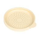 Cambro 96SKRLD406 Replacement Lid - Salt/Pepper Shaker/Dredge, Beige thumbnail 2