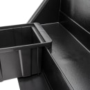 Cambro 9RS9110 Condiment Organizer w/ (9) Bins - Black thumbnail 12